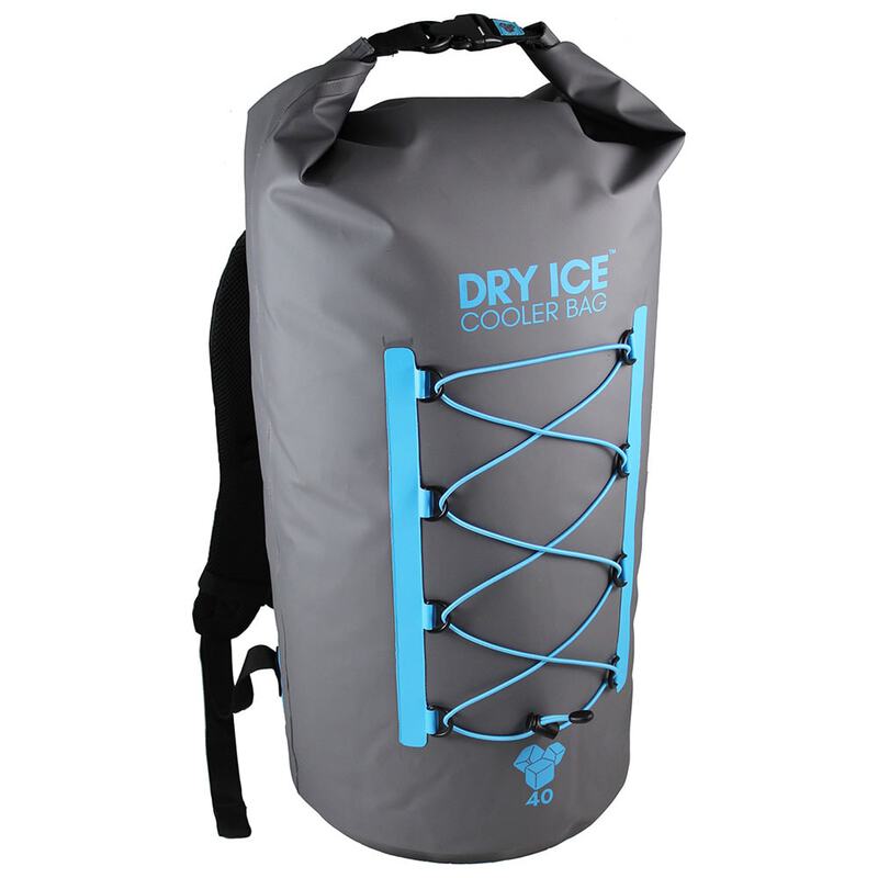 Dry Ice 40L Premium Cooler Backpack (Grey)