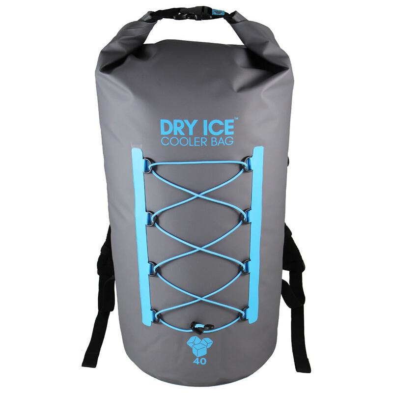 Dry Ice 40L Premium Cooler Backpack (Grey)