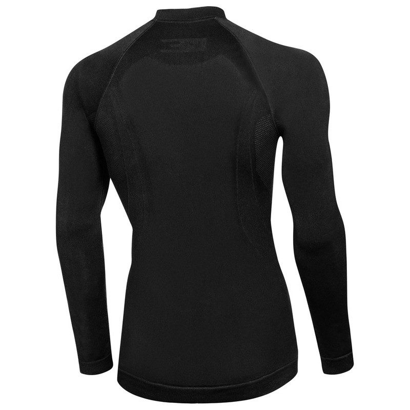 3N Freenord Mens Drytech Long Sleeve Top (Black) | Sportpursuit.com