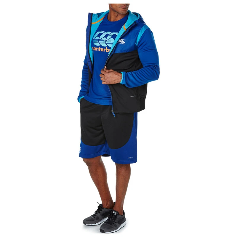 Canterbury Mens Thermoreg Spacer-Fleece Full Zip Hoodie (Sodalite Blue