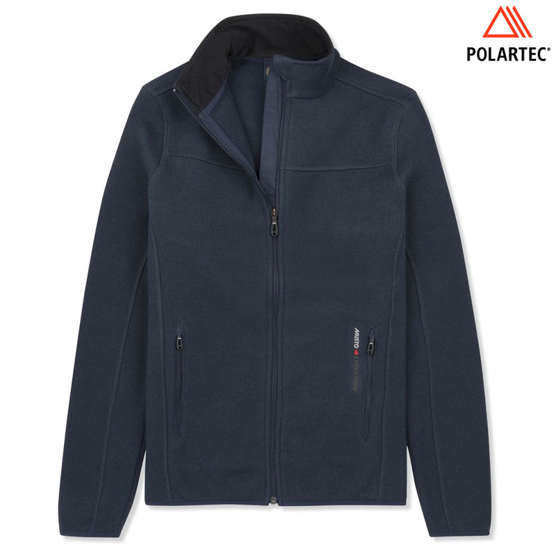 Musto Womens Tidal Polartec Fleece Jacket True Navy Sportpursuit.c