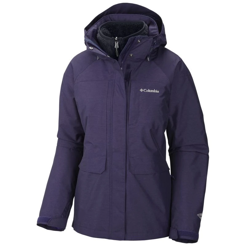 Columbia Womens Portland Explorer Interchange Jacket (Inkling) Sport