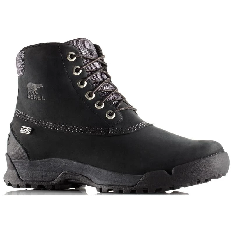Sorel Mens Sorel Paxson 6 Outdry Boots Black Shark Sportpursuit.c