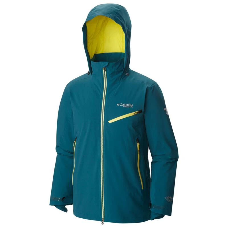 Columbia Mens Carvin' Jacket (Deep Water)