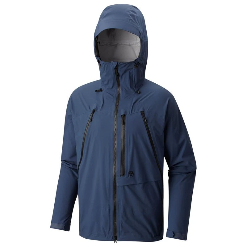 Mountain Hardwear Mens CloudSeeker Ski Jacket Zinc Sportpursuit