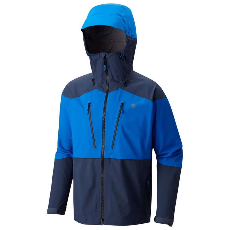 Mountain Hardwear Mens Cyclone Jacket Altitude Blue Sportpursuit.c
