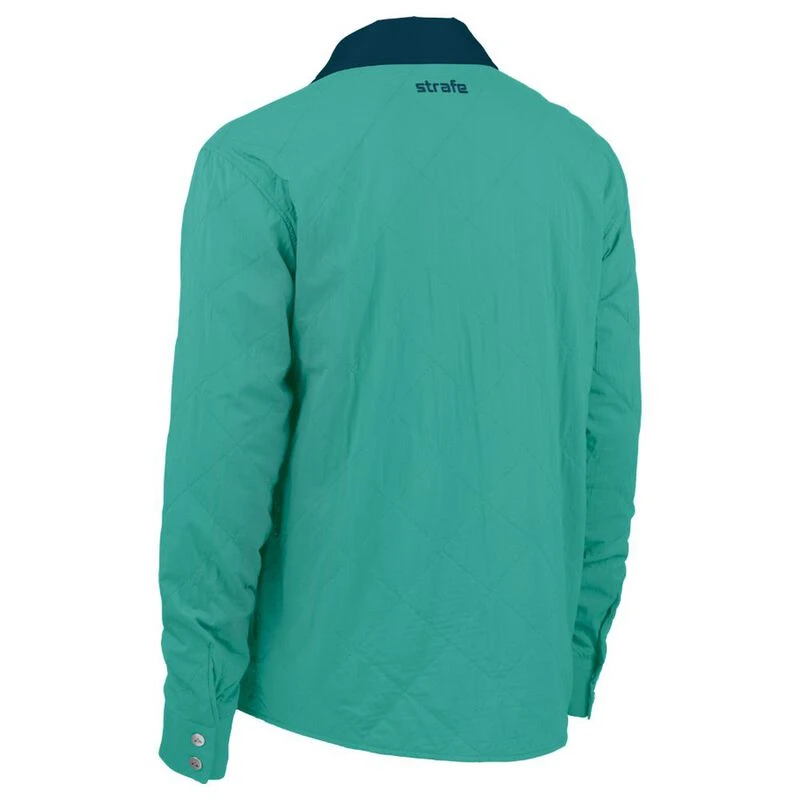 Strafe Mens Alpha Shirt Jacket Aqua Sportpursuit