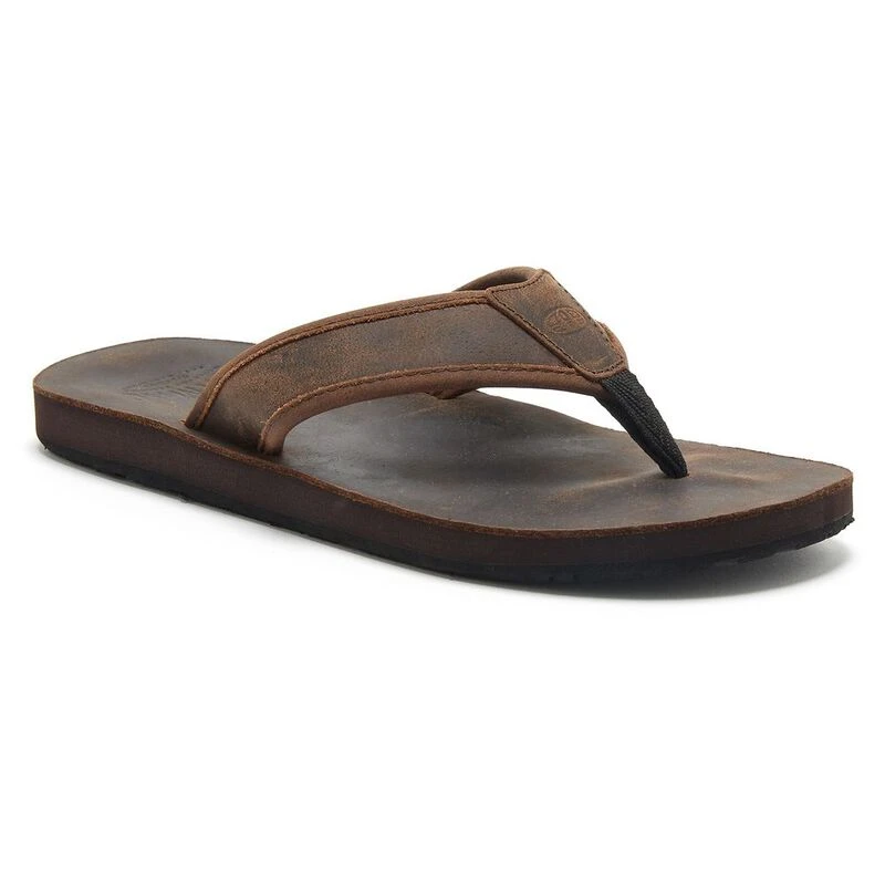 Animal leather flip flops store
