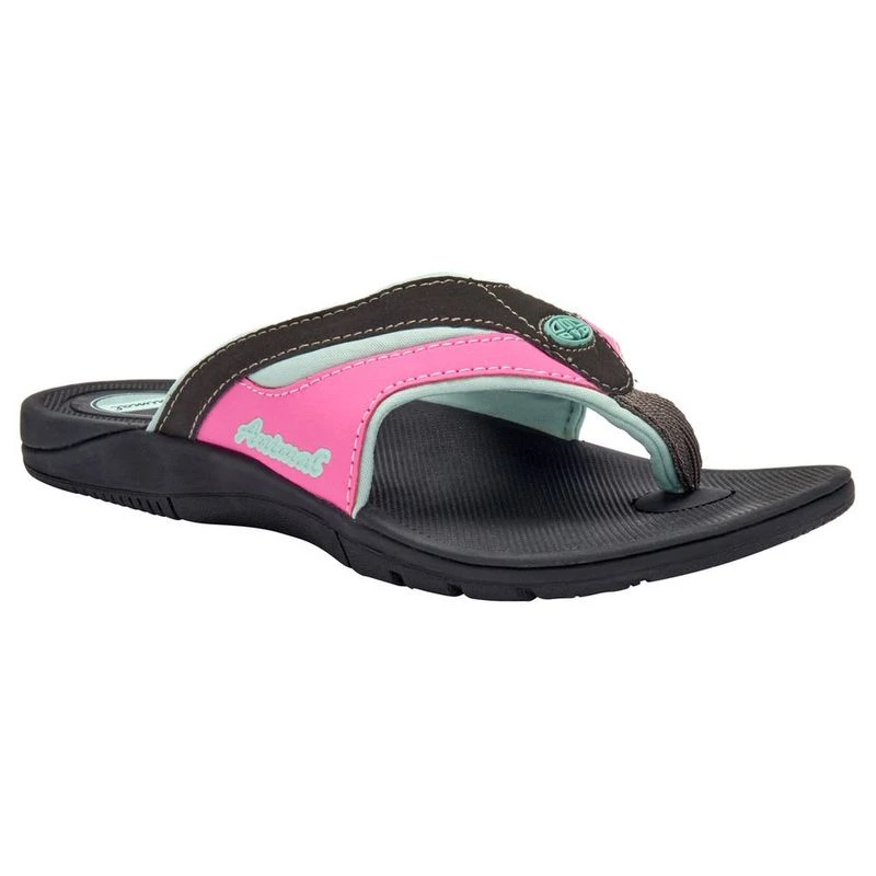 Animal Womens Fader Womens Flipflops (Misty Mint Green) Sportpursuit