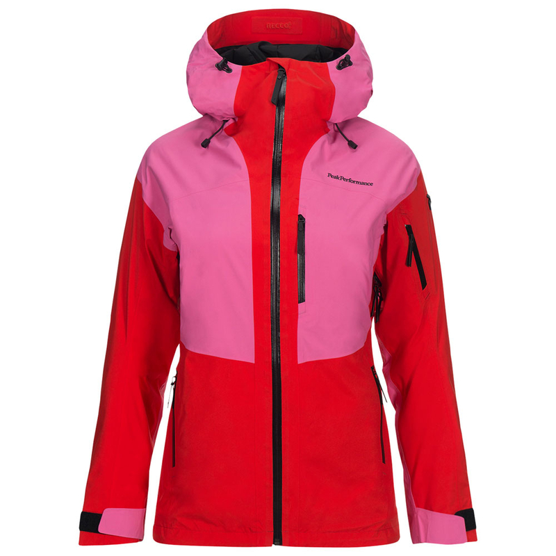 Peak Performance Womens Gravity 2 Layer GTX Jacket Vibrant Pink Sp