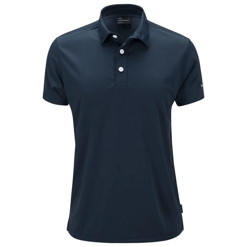 Peak Performance Mens Golf Panmore Polo Blue Shadow Sportpursuit.c
