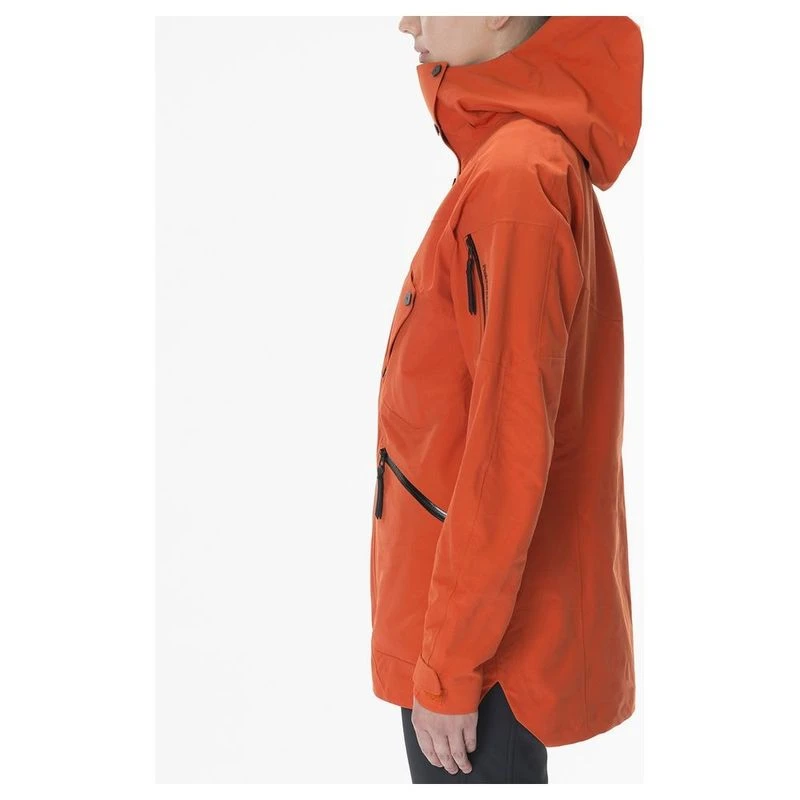 Peak Performance Womens Bec Ski Jacket Orange Lava Sportpursuit