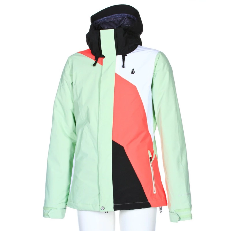Volcom Womens Clove Ins Jacket (Green-SN12) | Sportpursuit.com