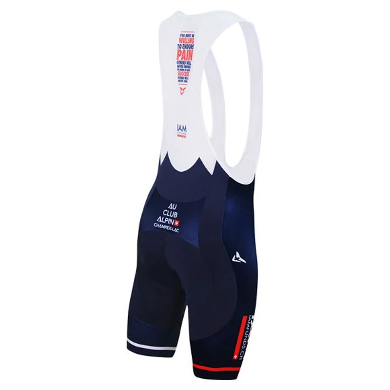 Cuore Mens IAM Gold Bib Shorts Blue Sportpursuit