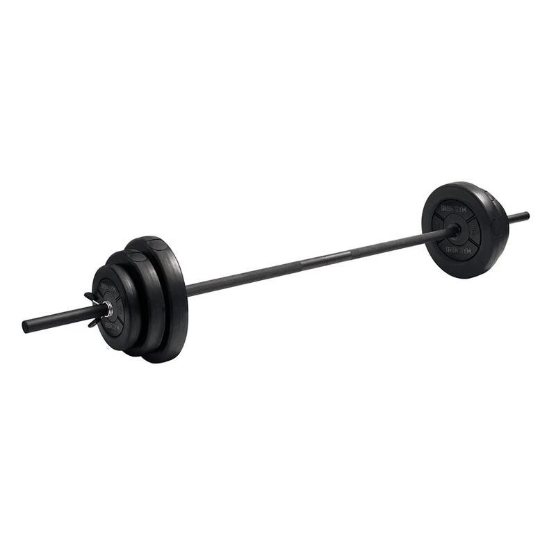 Iron Gym 20KG Adjustable Barbell Set Black Sportpursuit