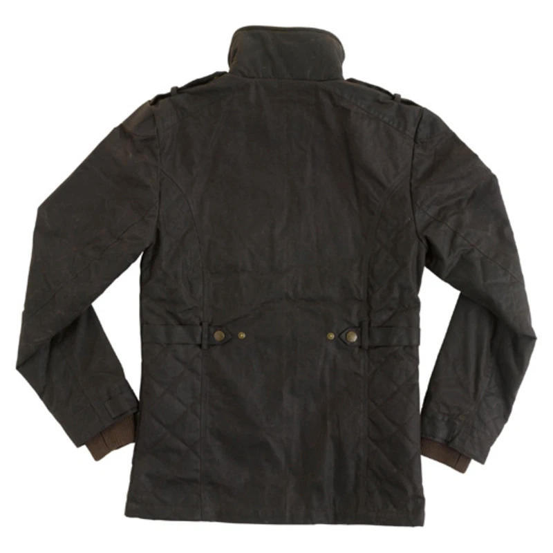 Tayberry Mens Baltimore Wax Jacket Chocolate Sportpursuit