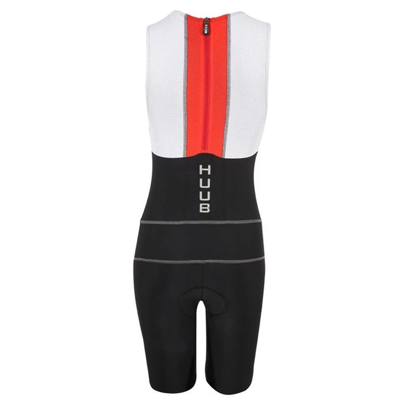 Huub Kids Essential Rear Zip Junior Tri Suit (Black/Red