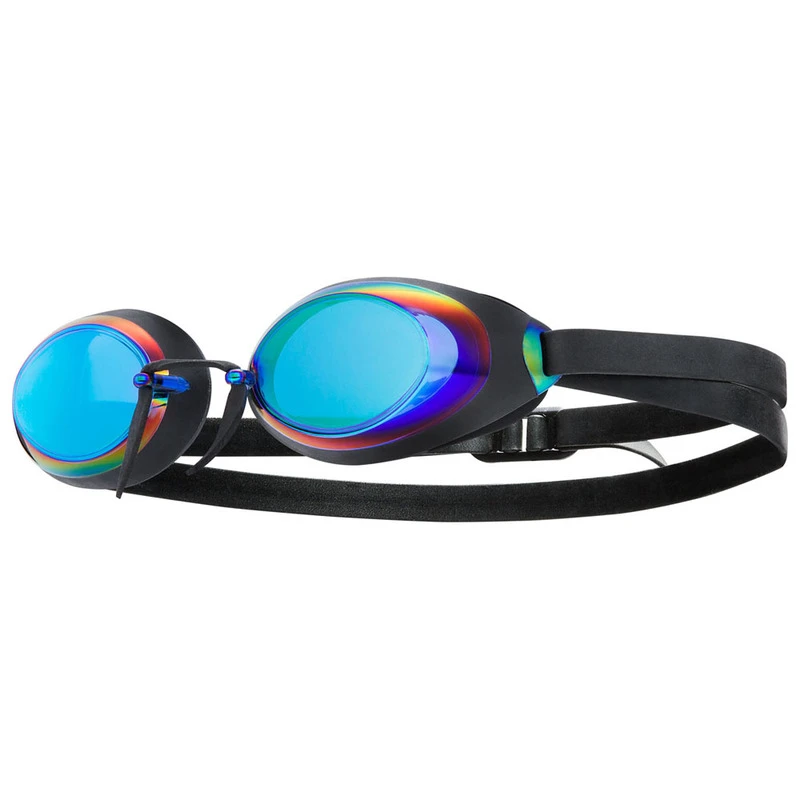 TYR Swedish Lo Pro Metalised Goggles Blue Sportpursuit