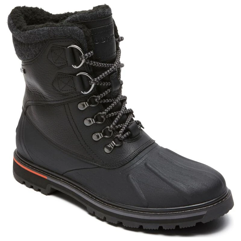 Rockport Mens Trailbreaker Waterproof Duck Boots Black Sportpursui