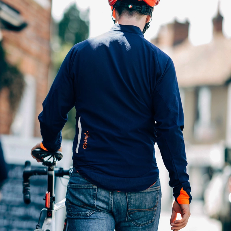 Rivelo Mens Norwood Packable Jacket Teal Sportpursuit