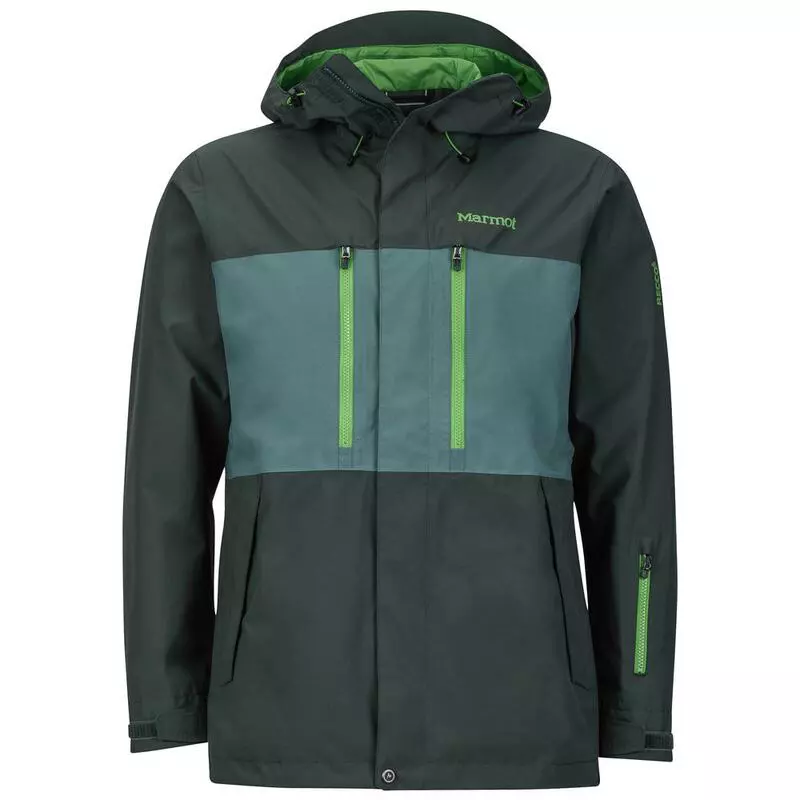 Marmot Mens Sugarbush Ski Jacket Dark Spruce Mallard Green Sportpu