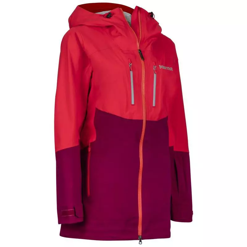 Marmot Womens Sublime Jacket (Tomato/Red Dahlia) | Sportpursuit.com