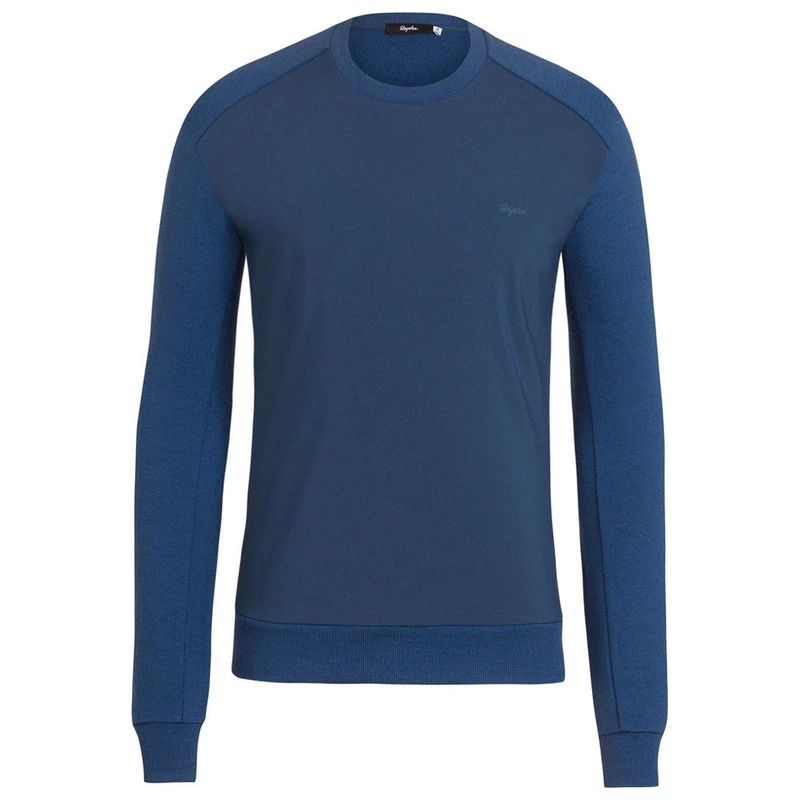 Rapha Mens Merino Windblock Pullover (Dark Blue Rapha Mens Merino Windblock Pullover (Dark Blue