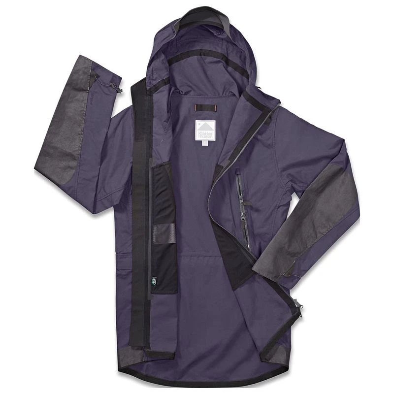 Klattermusen Mens Midgard Shell Jacket Classic Logo Storm Blue S