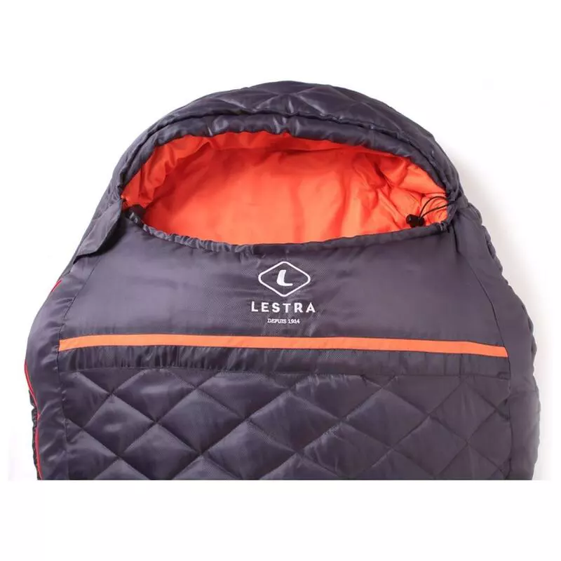 Sacco a pelo con T. Comfort +10 a +5°C, piumino per escursioni e campeggio