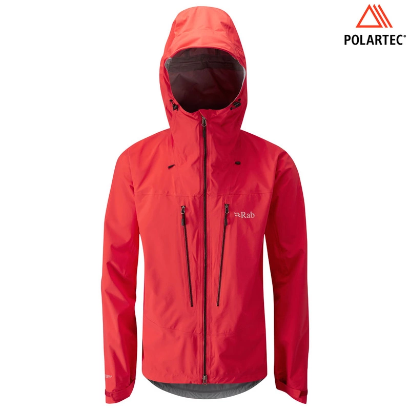 rab polartec neoshell jacket
