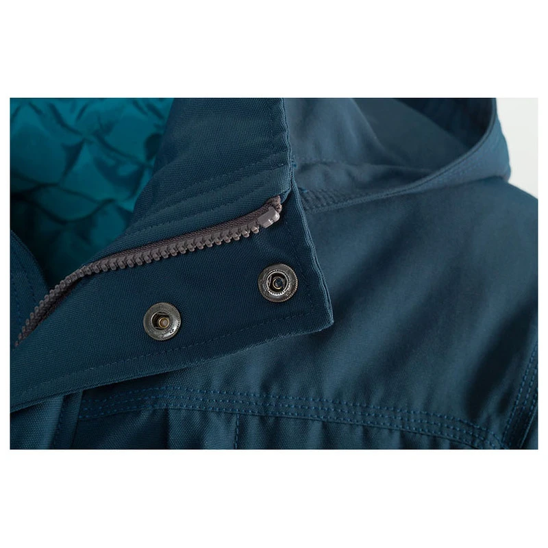 Jeep Outfitter Mens Outdoor Padded Jacket W/Hood (Blue) Sportpursuit