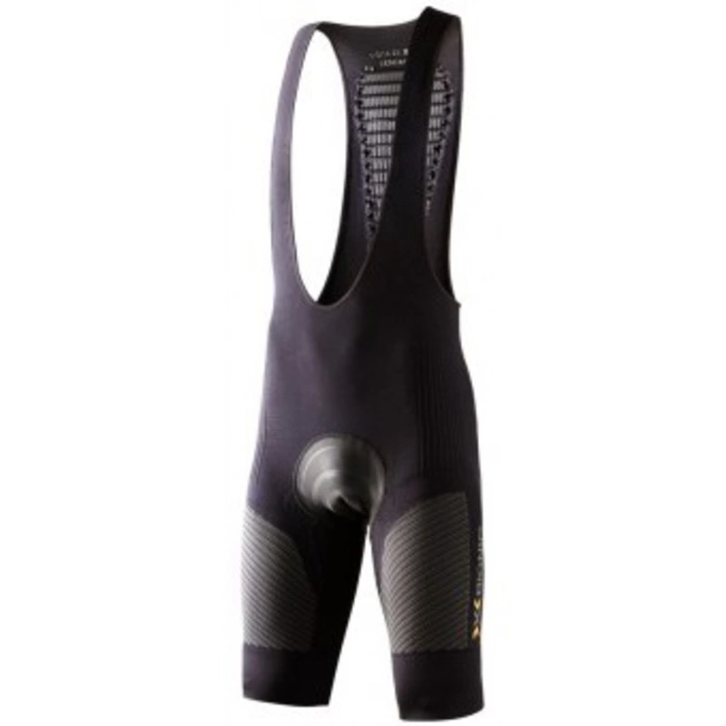 XBionic Mens Elite Bib Shorts (Black/Anthracite)