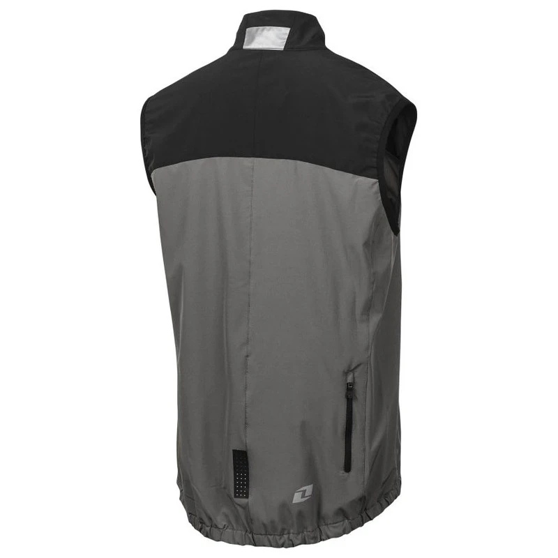 Maillot Vélo ONE INDUSTRIES ION 1/4 ZIP - Haut Trail Jaune/bleu Manches Longues
