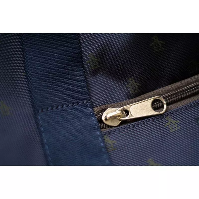 Original Penguin Mens All Over Penguin Duffle Bag (Poseidon Blue) Sp