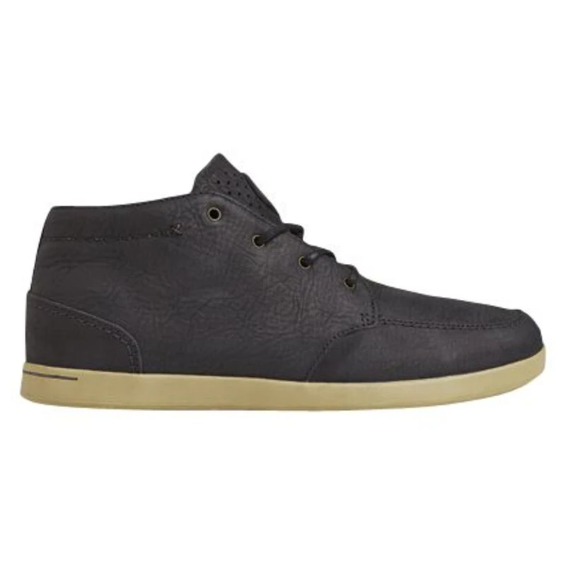 Reef Mens Spiniker Mid NB Shoes Black Tan Sportpursuit