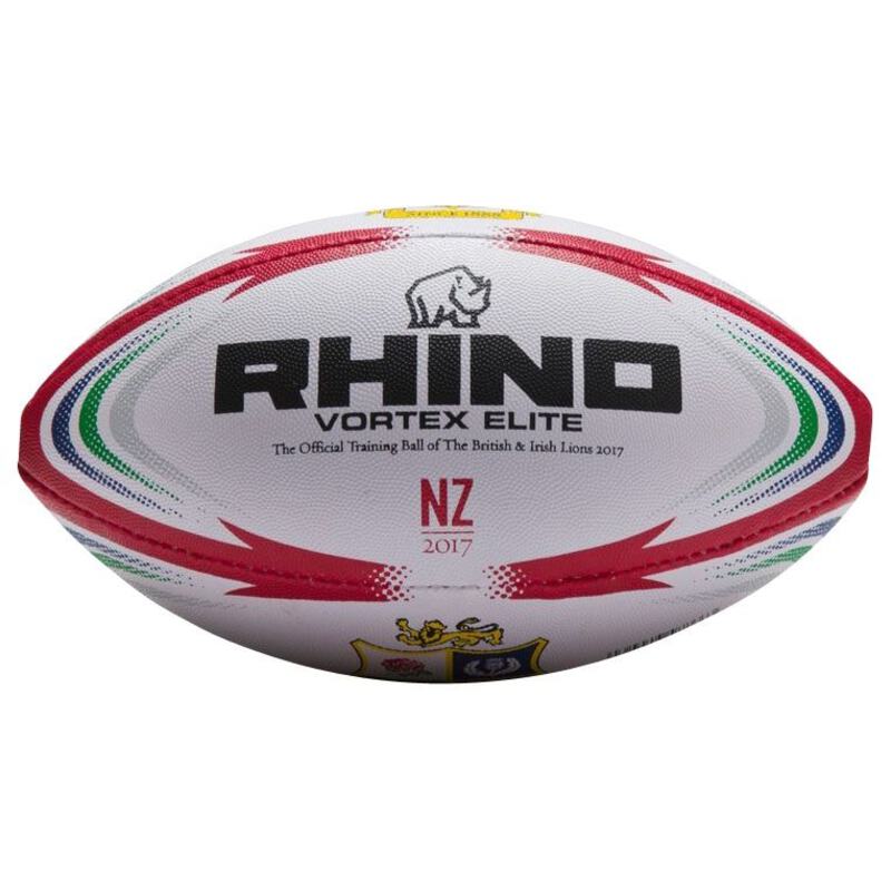 Rhino Vortex Elite Replica Rugby Ball White 