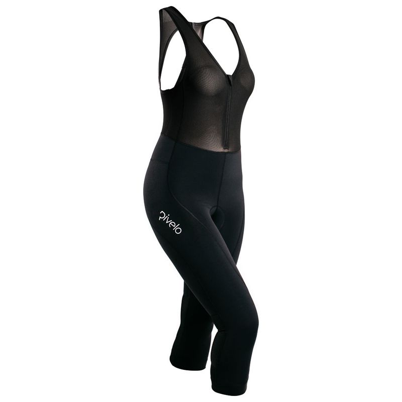 Rivelo Womens Hazelwood 3/4 Bib Tights (Black)