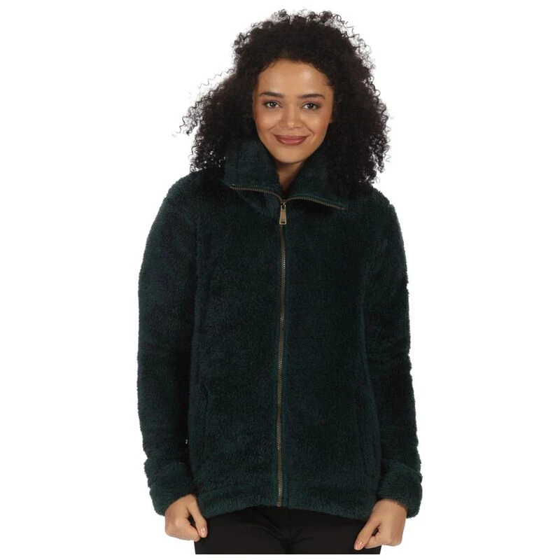 Regatta Womens Halsey Fleece Jacket Deep Pine Sportpursuit