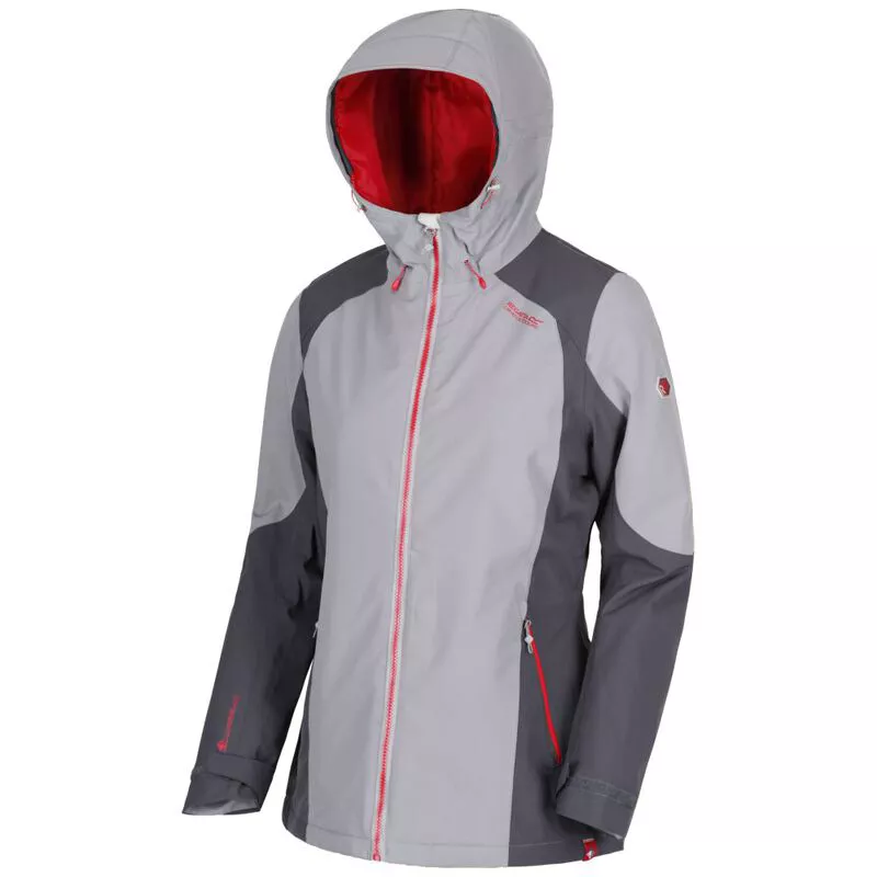 Regatta Womens Corvelle Waterproof Insulated Jacket Rock Grey Seal Gr