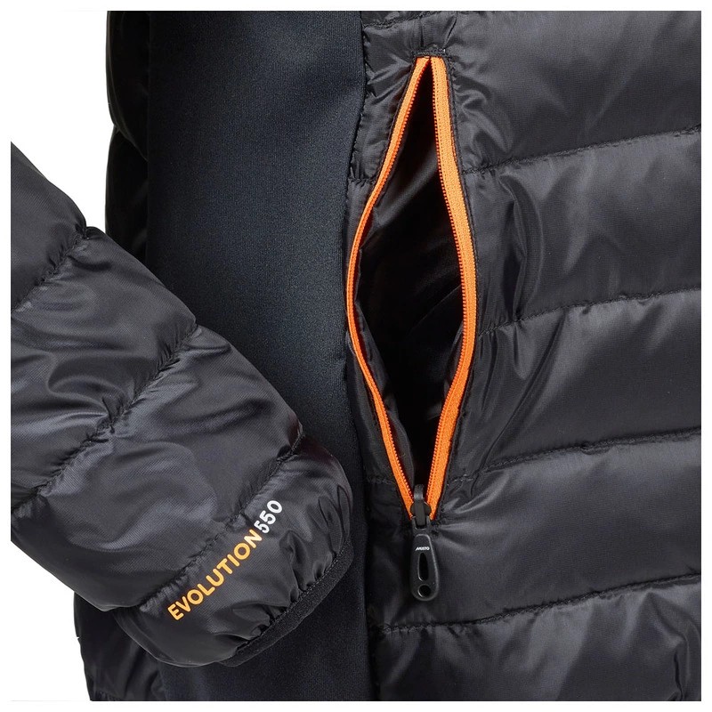 Musto Mens Evolution Ridgeline Down Jacket Black Sportpursuit
