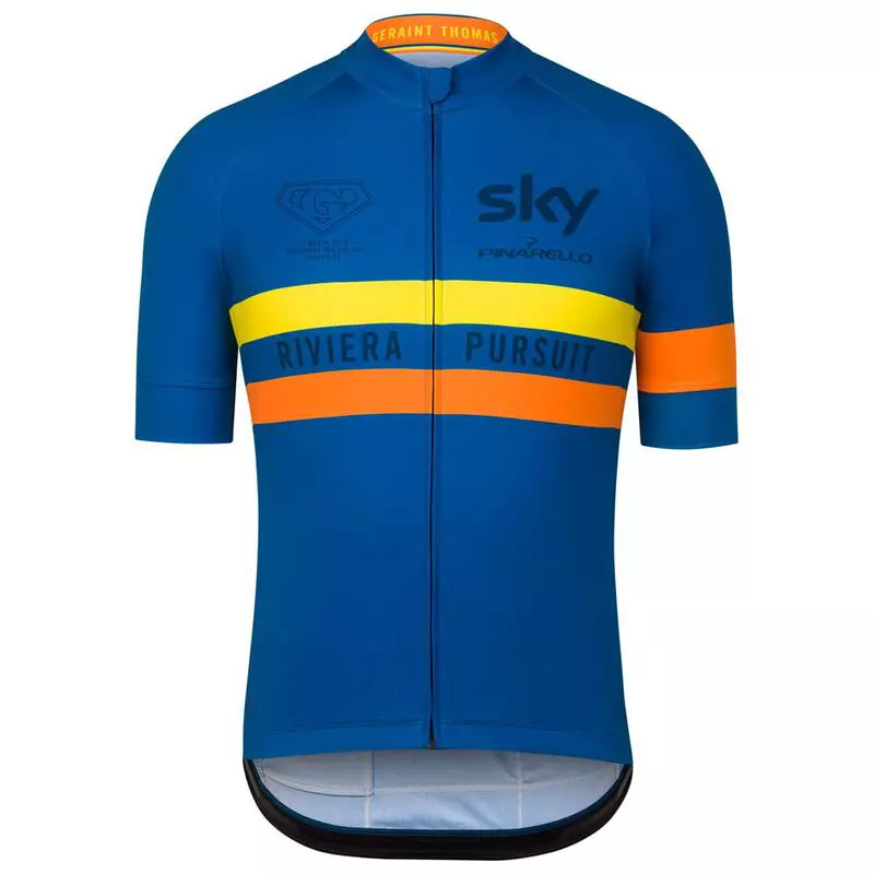 【再入荷】 Rapha Mens Sportpursuit.com | (Blue) Jersey Pursuit Riviera ウエア