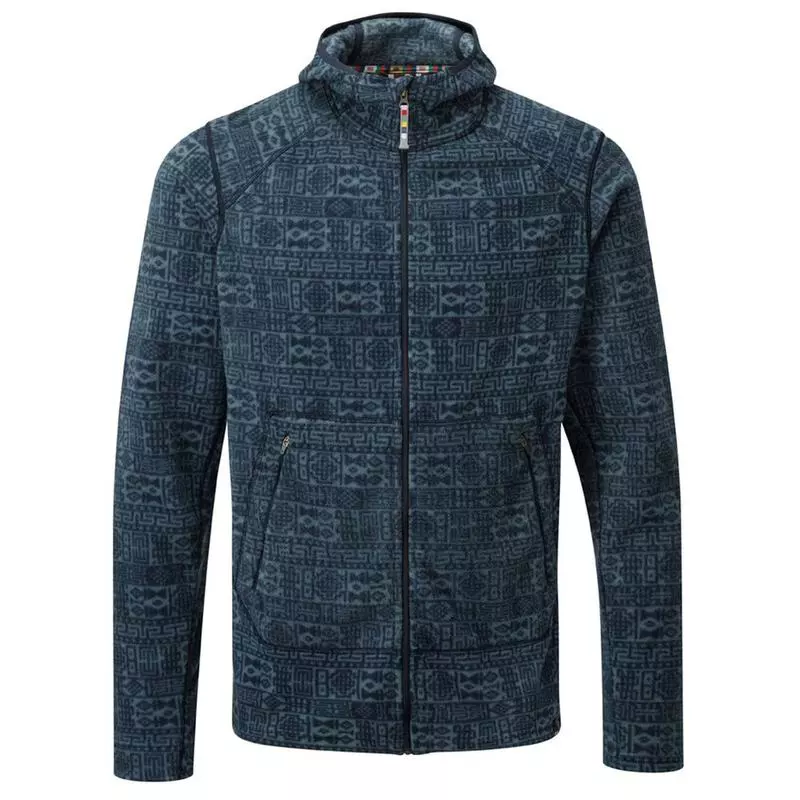 Sherpa Mens Jomsom Fleece Jacket Samudra Blue Sportpursuit