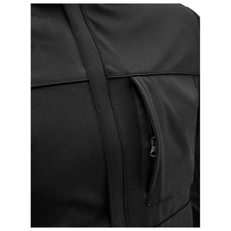 Vulpine Mens Softshell Harrington Jacket (Black) | Sportpursuit.com