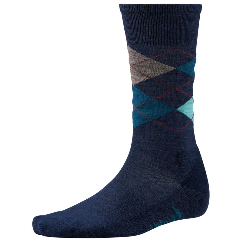 Smartwool Mens Diamond Jim Socks (Dp Nvy/Dp Sea)