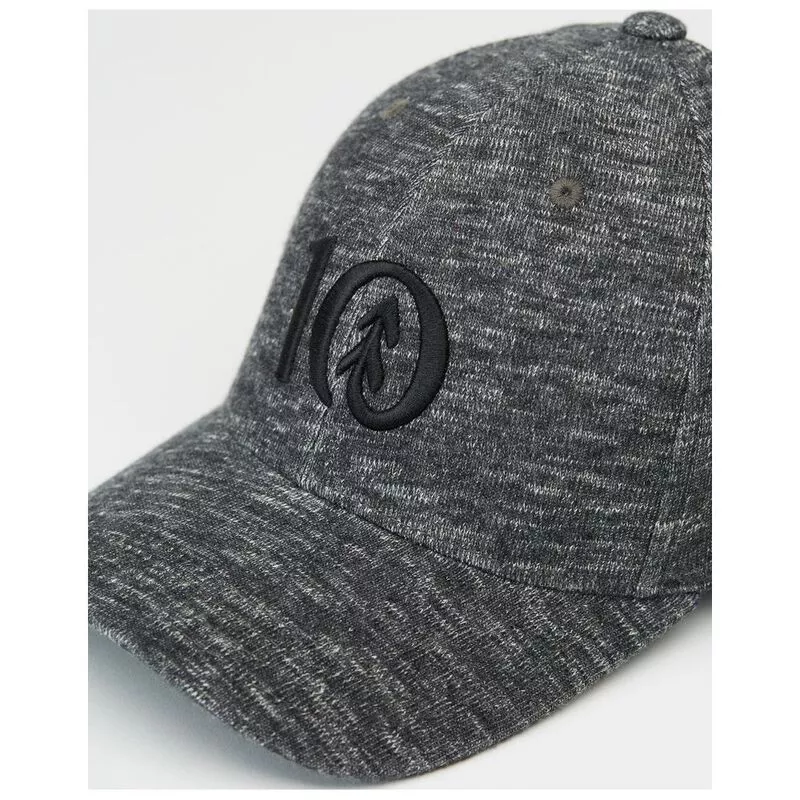 tentree 6 Panel Thicket Cap Meteorite Black Marled Classic Ten Spo