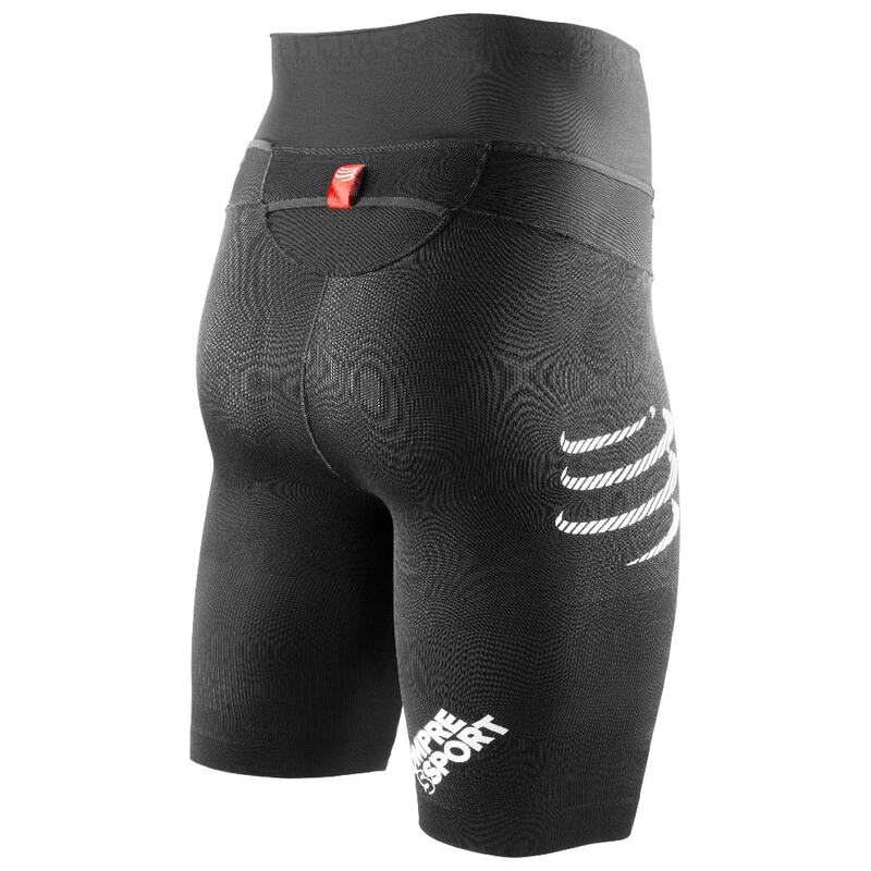 Compressport Mens Trail V2 Compression Running Shorts (Black) Sportp