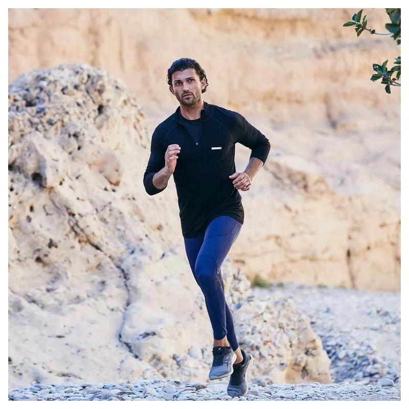 Mens navy running tights clearance