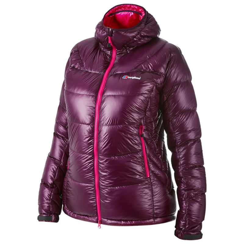 Berghaus womens deluge vented waterproof shell jacket dark purple hotsell