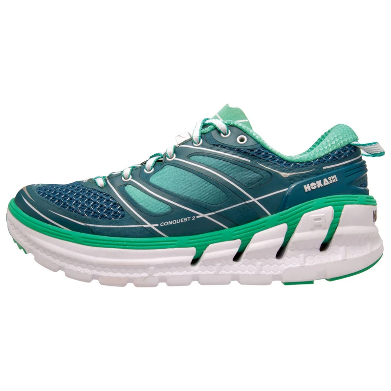 Hoka One One Womens Conquest 2 Shoes Blue Mint