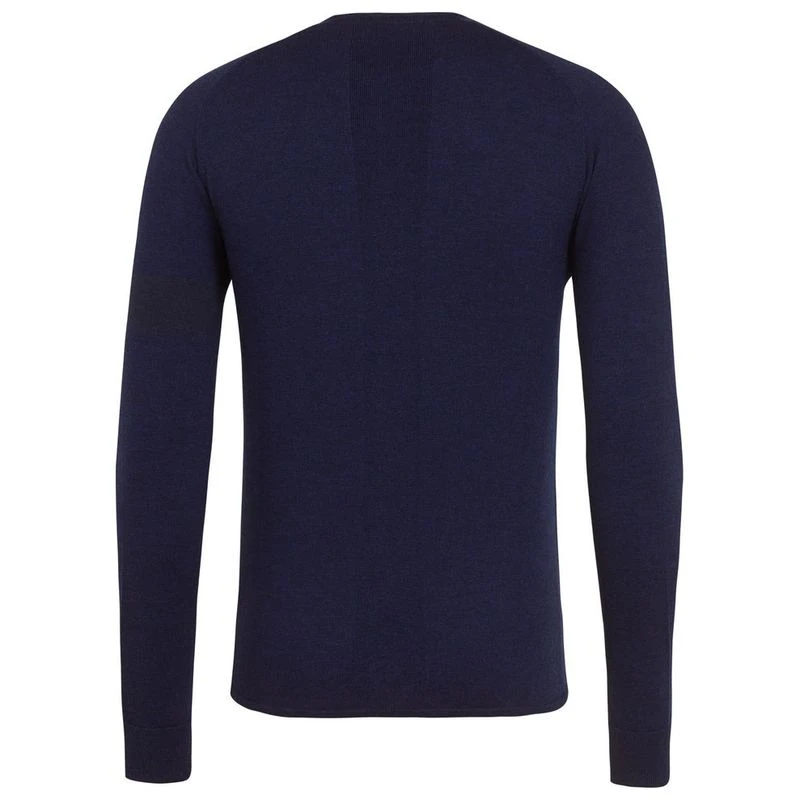 Rapha Mens Merino Zip Through Jacket Dark Navy Sportpursuit